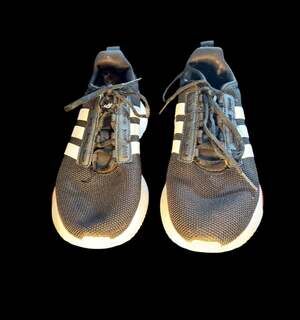 Adidas Racer TR21 H04211 Black White Sneakers Youth 4.5 Running Shoes